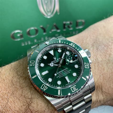 rolex submariner green price|rolex submariner original price.